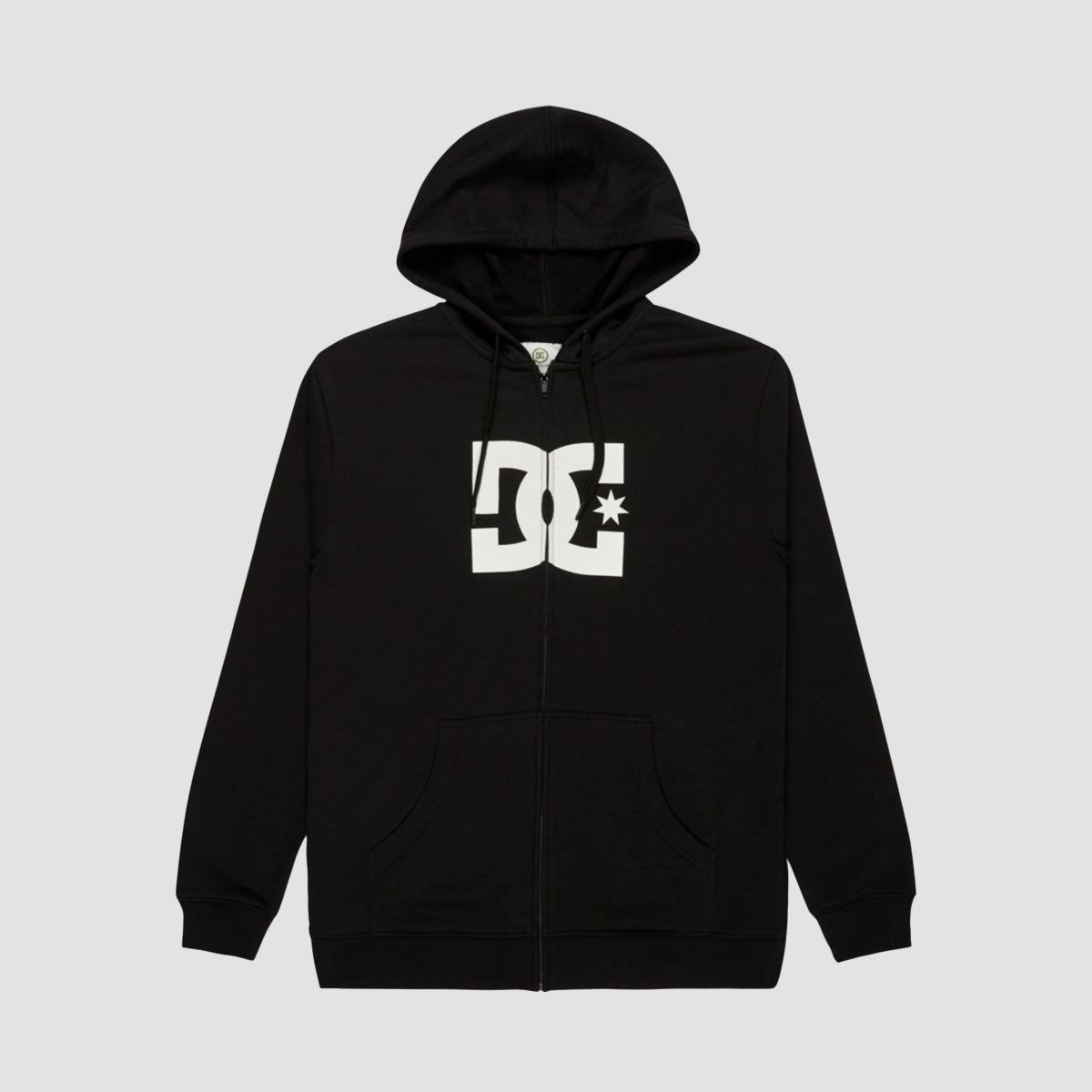 DC Star Zip Hoodie Black