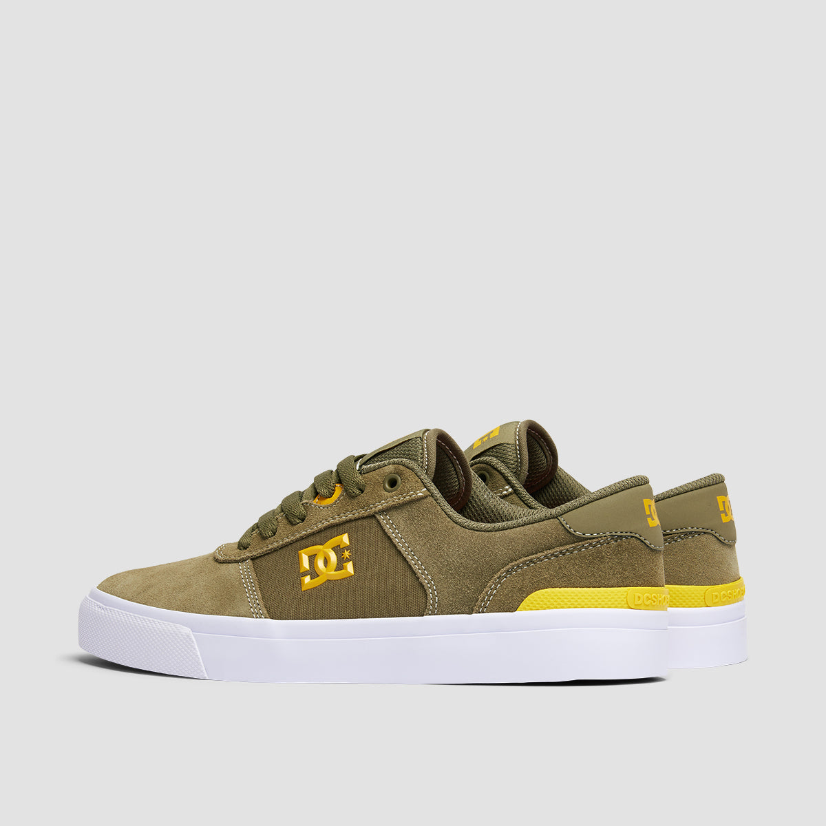 DC Teknic S Shoes - Army/Olive