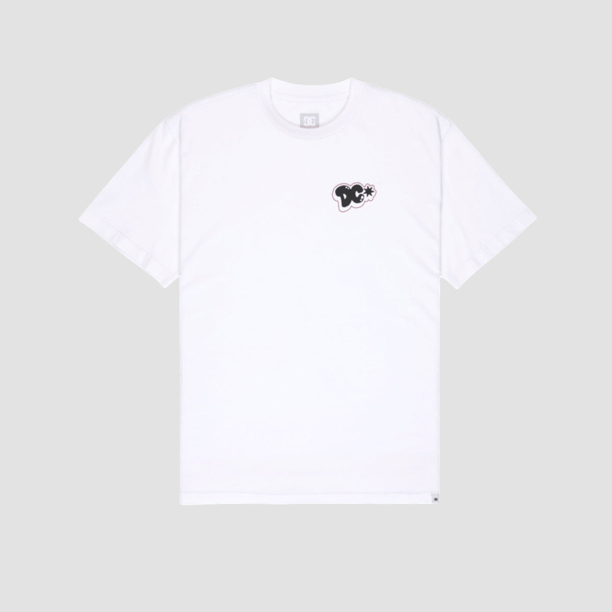 DC Throw Up T-Shirt White