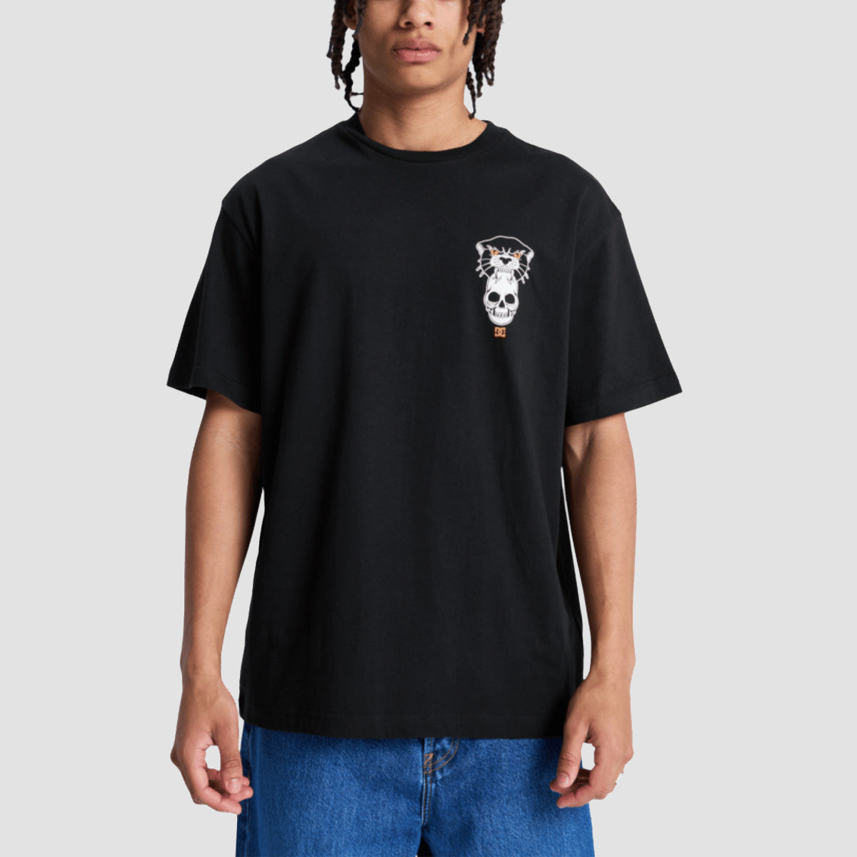 DC Tiger Bite T-Shirt Black