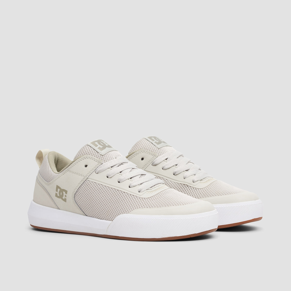 DC Transit Shoes - Chestnut/Off White