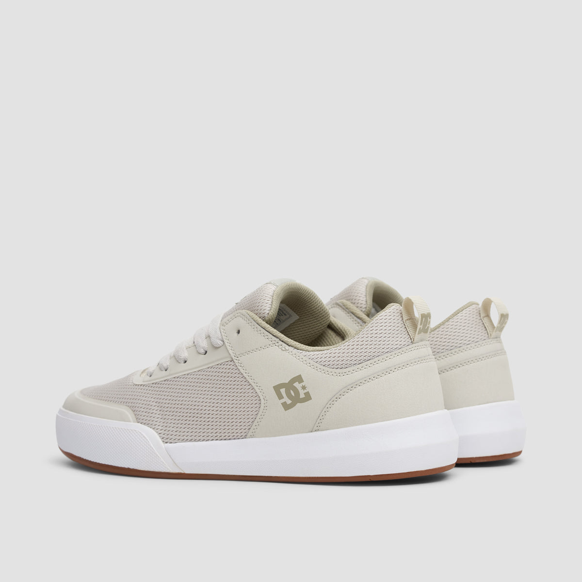 DC Transit Shoes - Chestnut/Off White