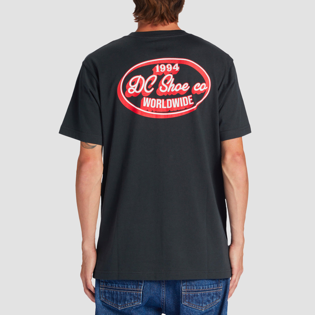 DC Truckin T-Shirt Pirate Black