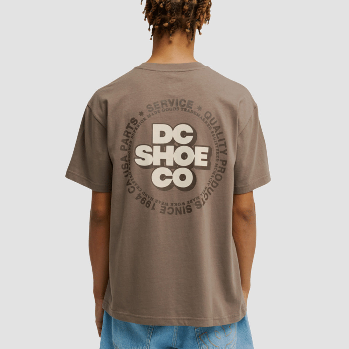 DC Work Circle T-Shirt Morel