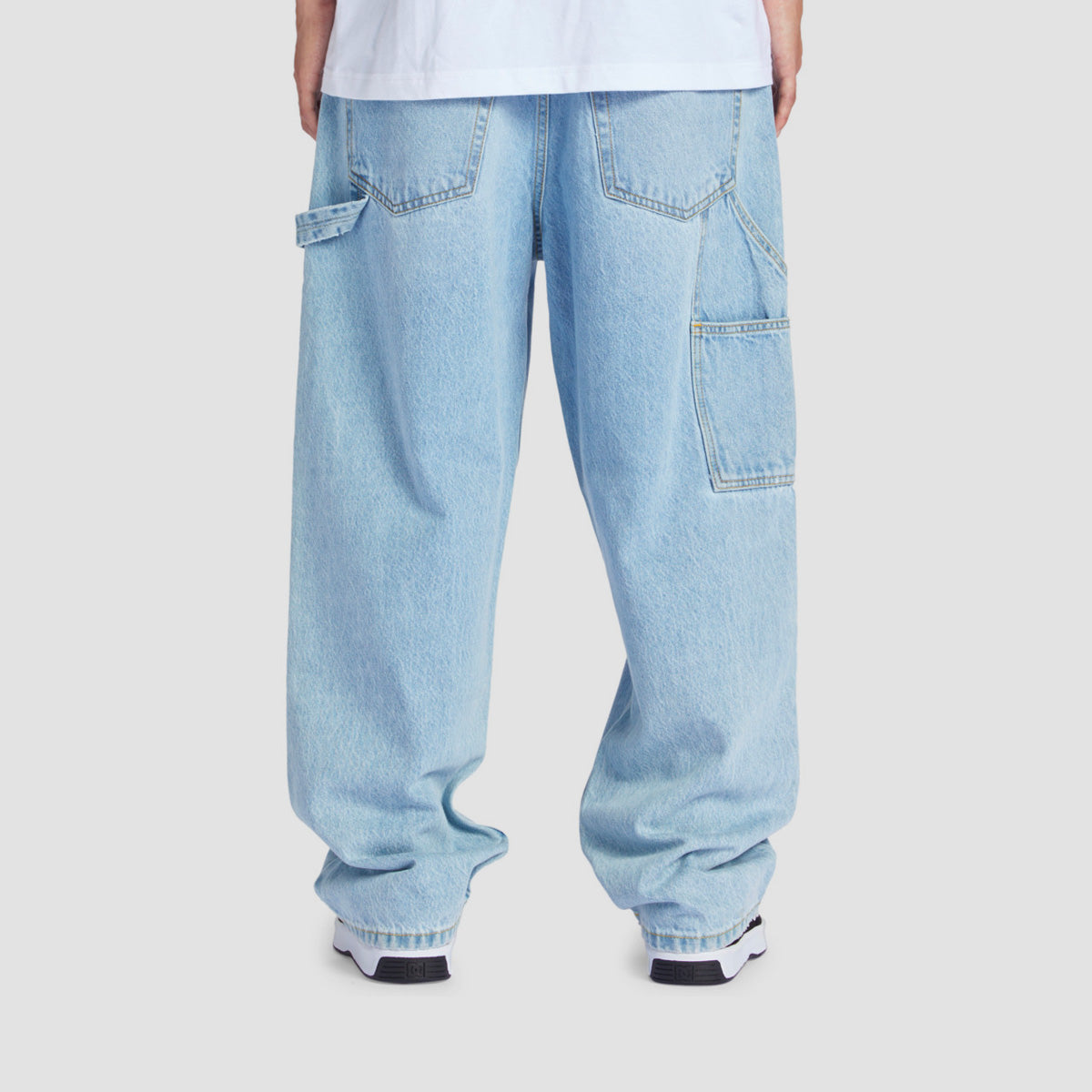 DC Worker Baggy Fit Carpenter Jeans Indigo Light