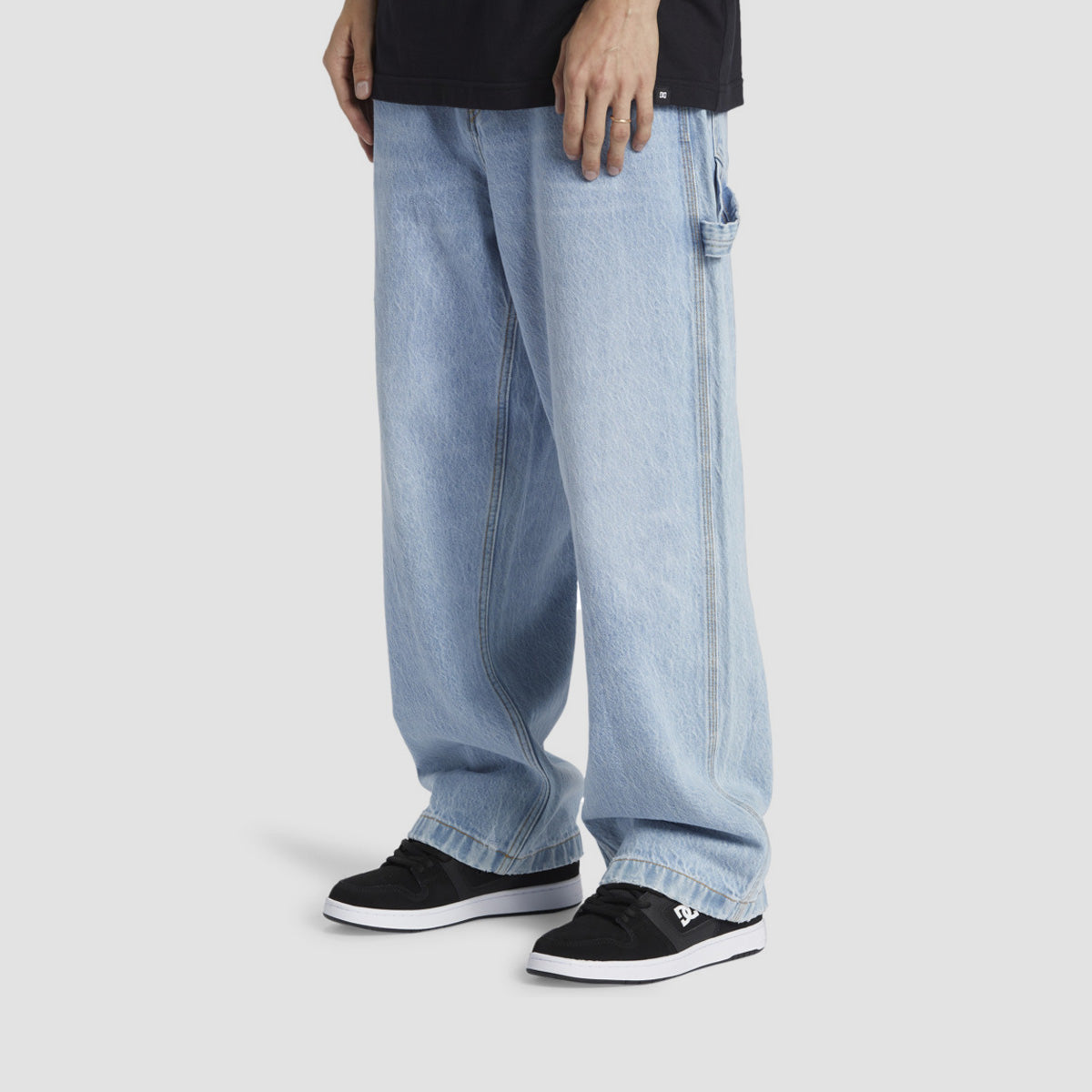 DC Worker Carpenter Baggy Fit Jeans Indigo Light