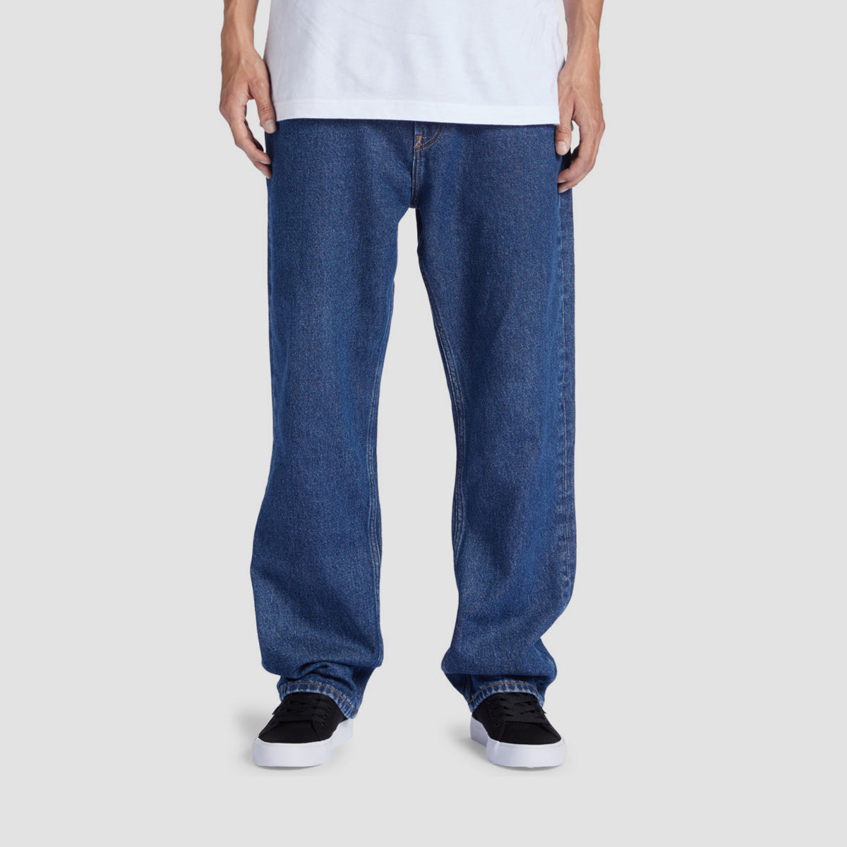 DC Worker Relaxed Fit Jeans Indigo Dark