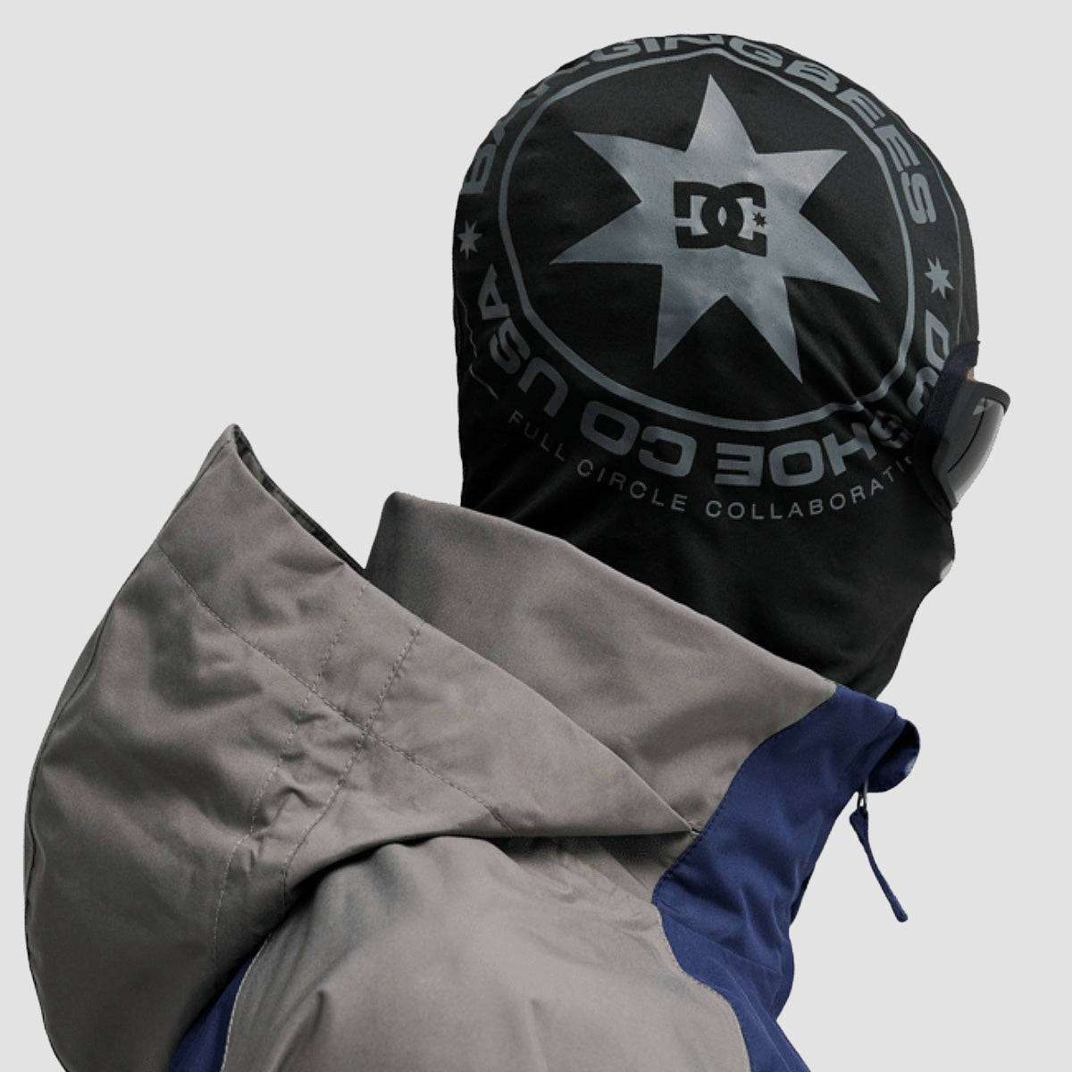 DC X Bangingbees Trackstar 10K Snow Jacket Black Iris