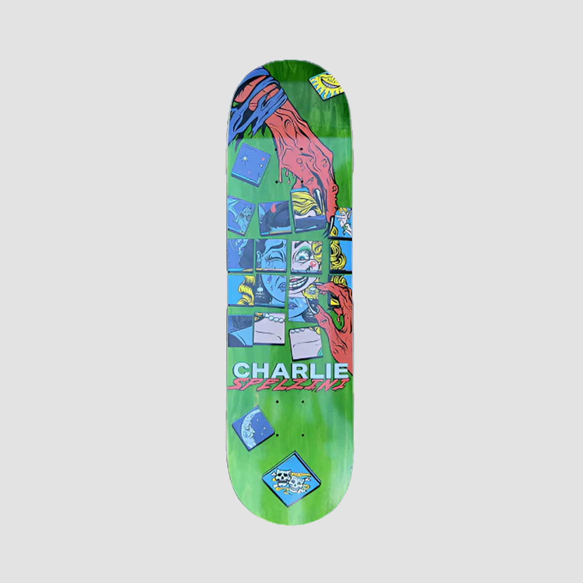 Death Charlie Spelzini Interchangeable Skateboard Deck - 8.25"