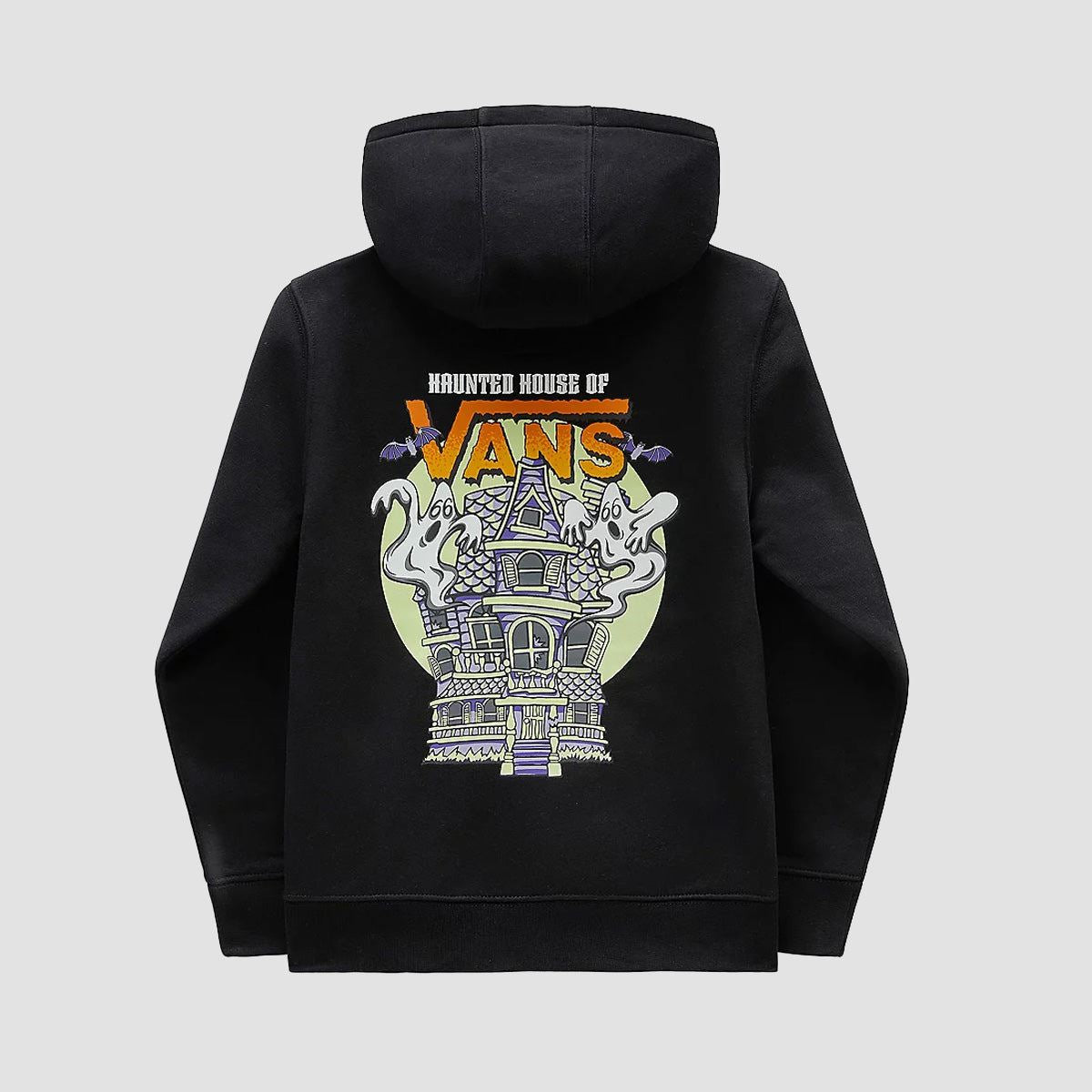 Vans Haunted House Of Vans Pullover Hoodie Black - Kids