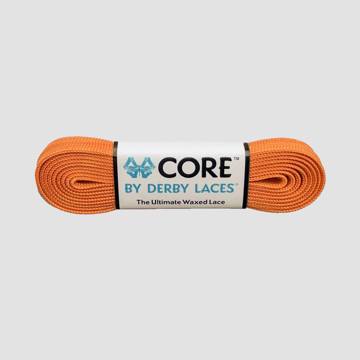 Derby Laces CORE 6mm 114cm Shoelaces Carrot Orange