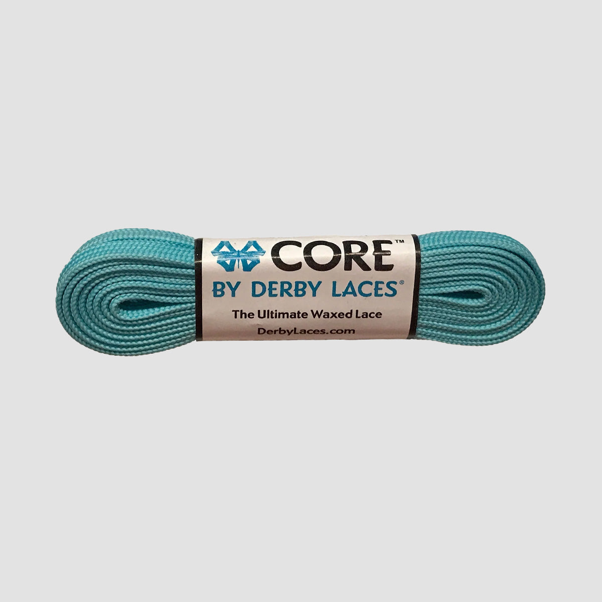 Derby Laces CORE 6mm 274cm Boot/Skate Laces Aqua Spray Teal