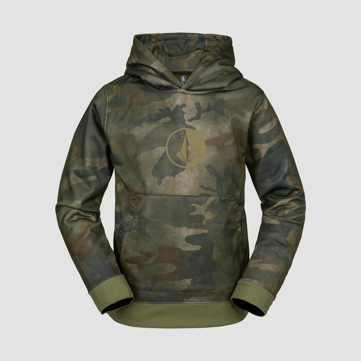 Volcom Riding Pullover Snow Hoodie Cloudwash Camo - Kids