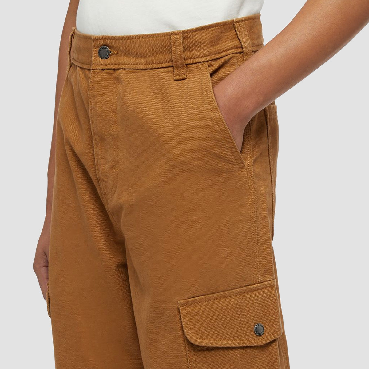 Dickies Duck Canvas Cargo Pants Brown Duck