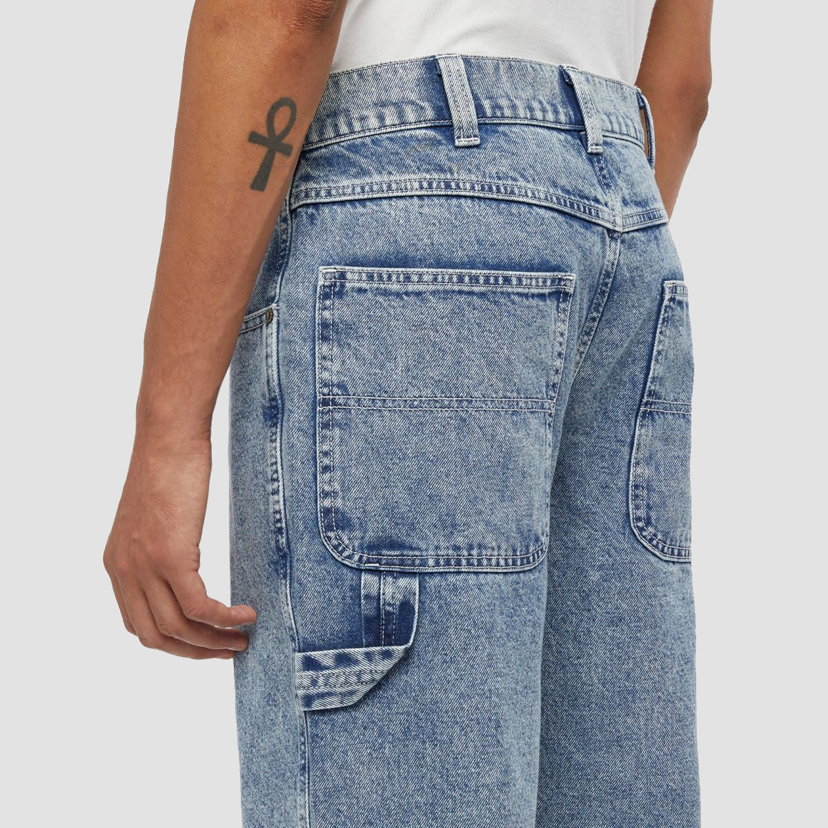 Dickies Garyville Jeans Blue Marble Wash