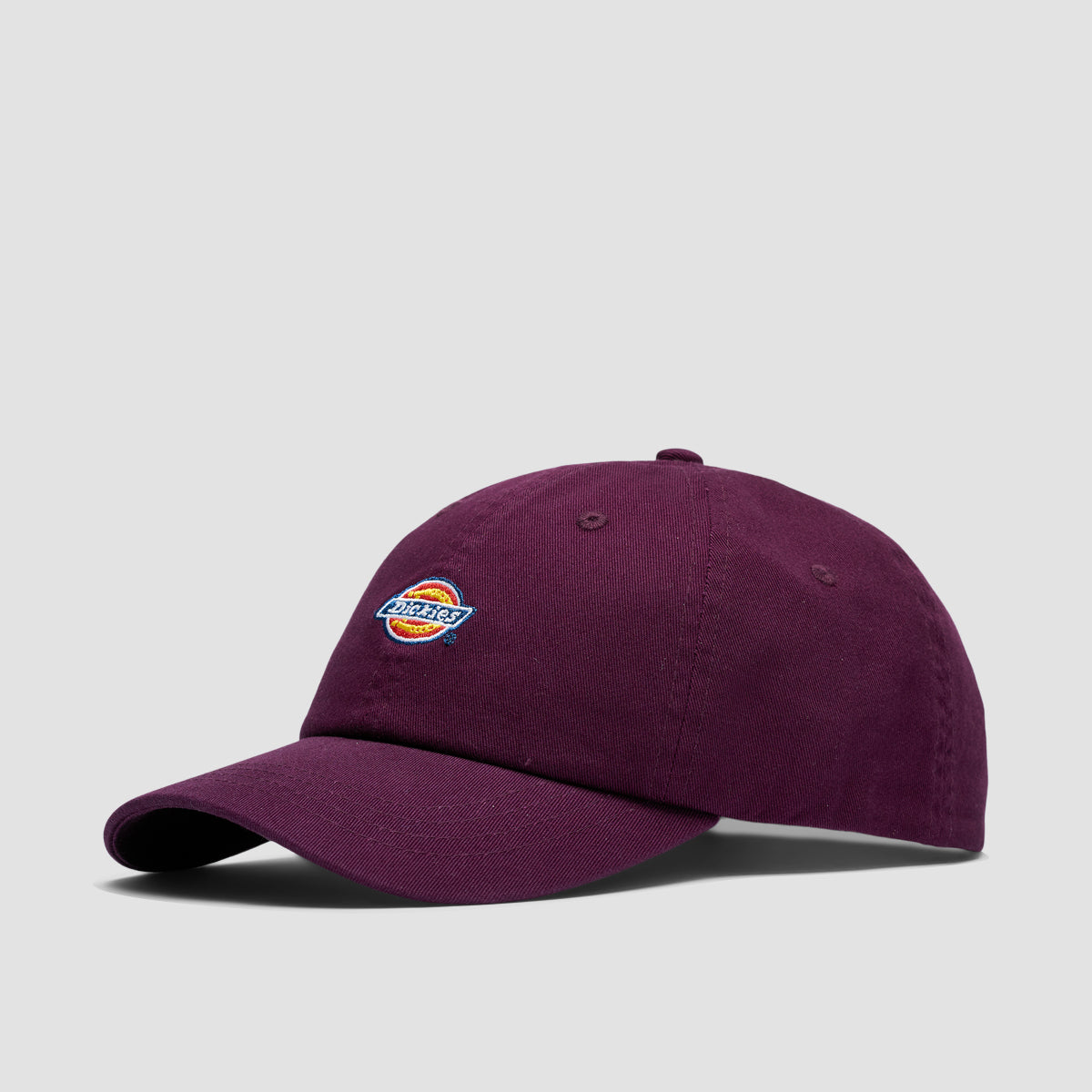 Dickies Hardwick 6 Panel Logo Cap Plum Perfect