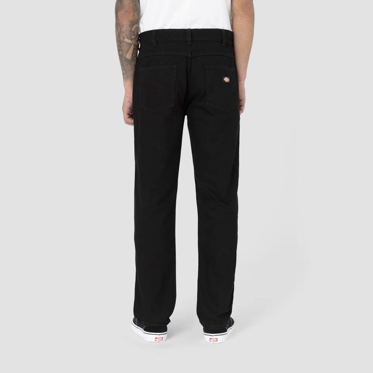 Dickies Houston Denim Relaxed Fit Jeans Rinsed Black