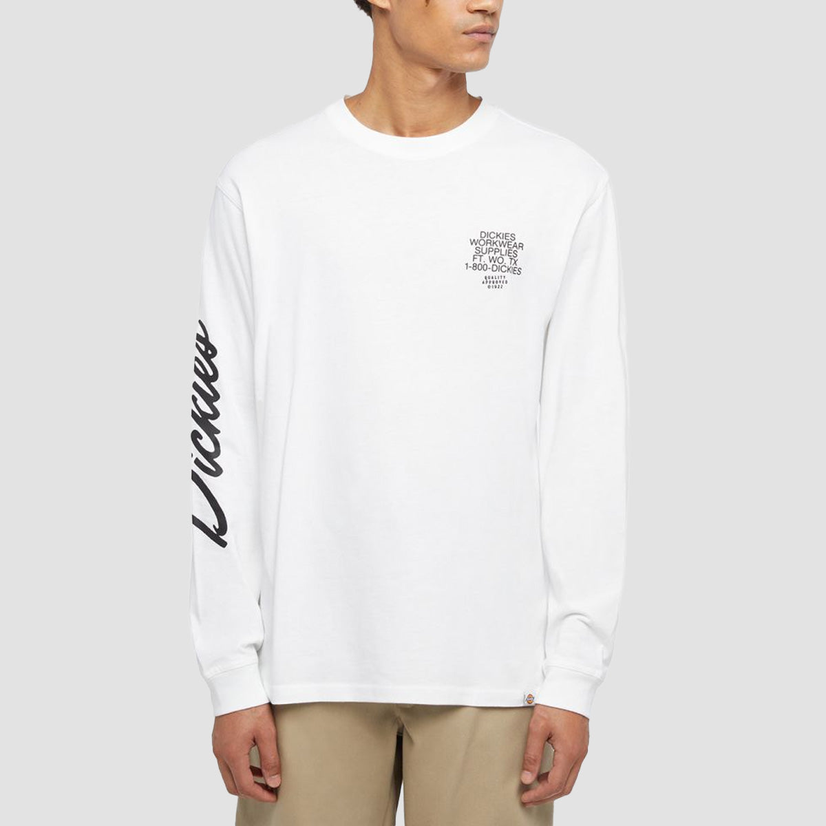 Dickies Industrial Longsleeve T-Shirt White