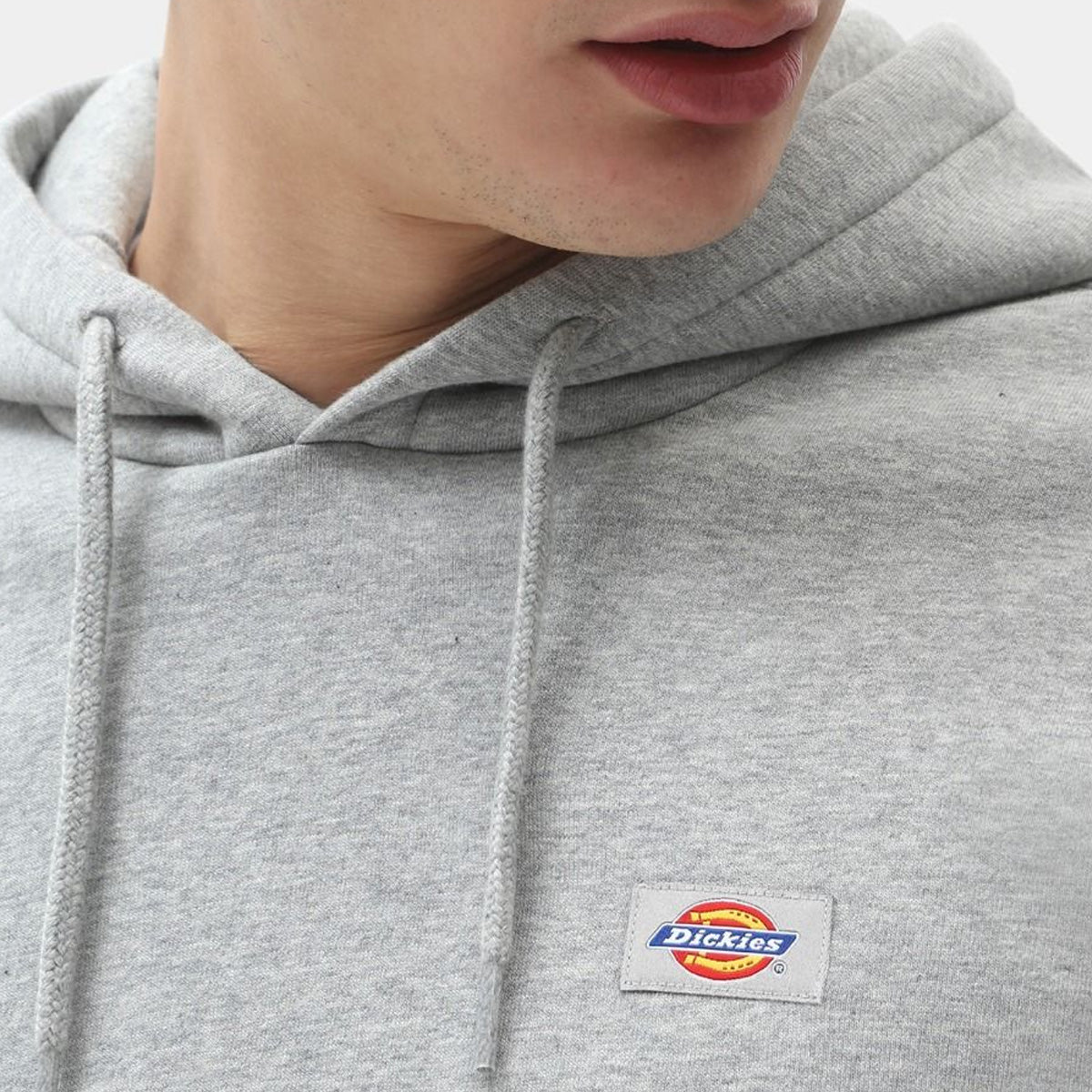 Dickies Oakport Zip Hoodie Heather Grey