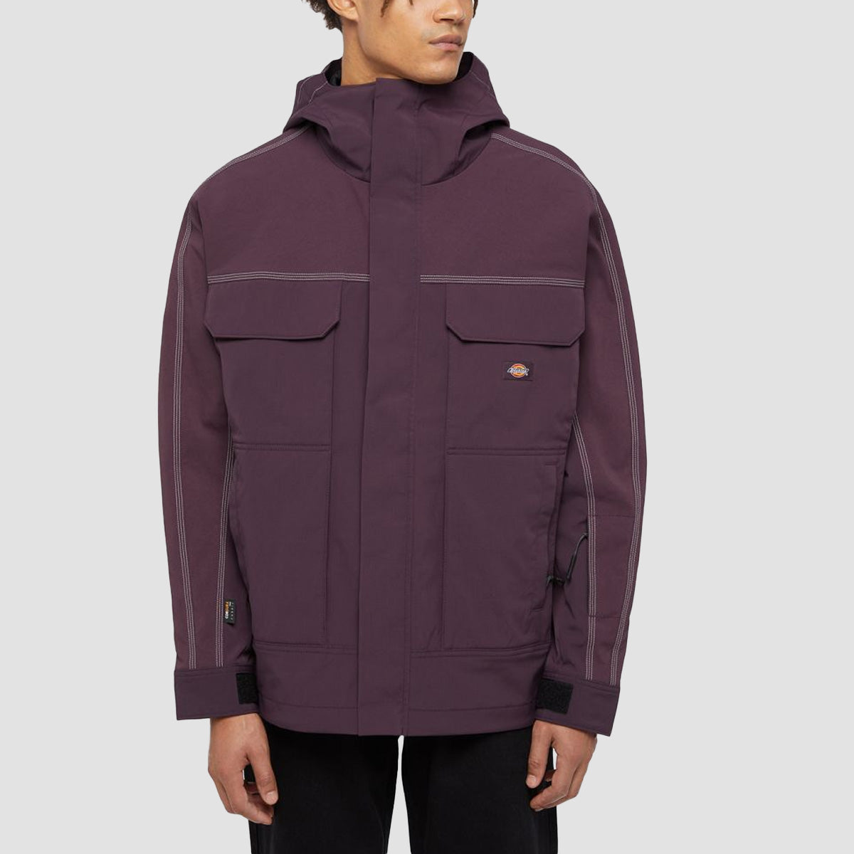 Dickies Ronan Hooded Jacket Plum Perfect