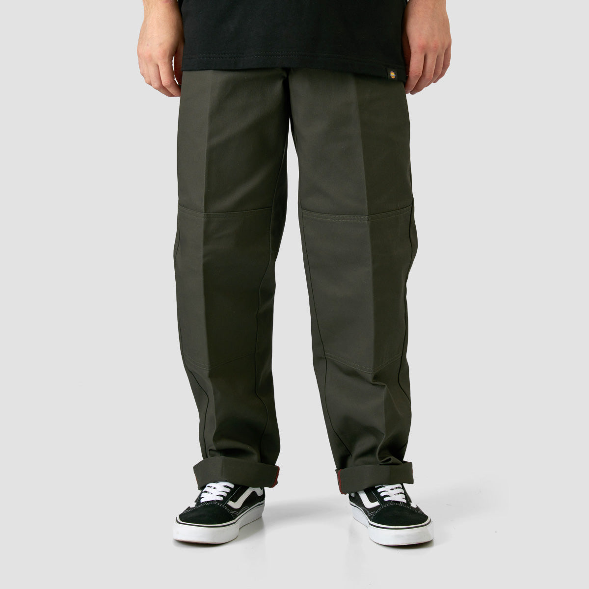 Dickies X Spitfire Double Knee Pants Olive Green