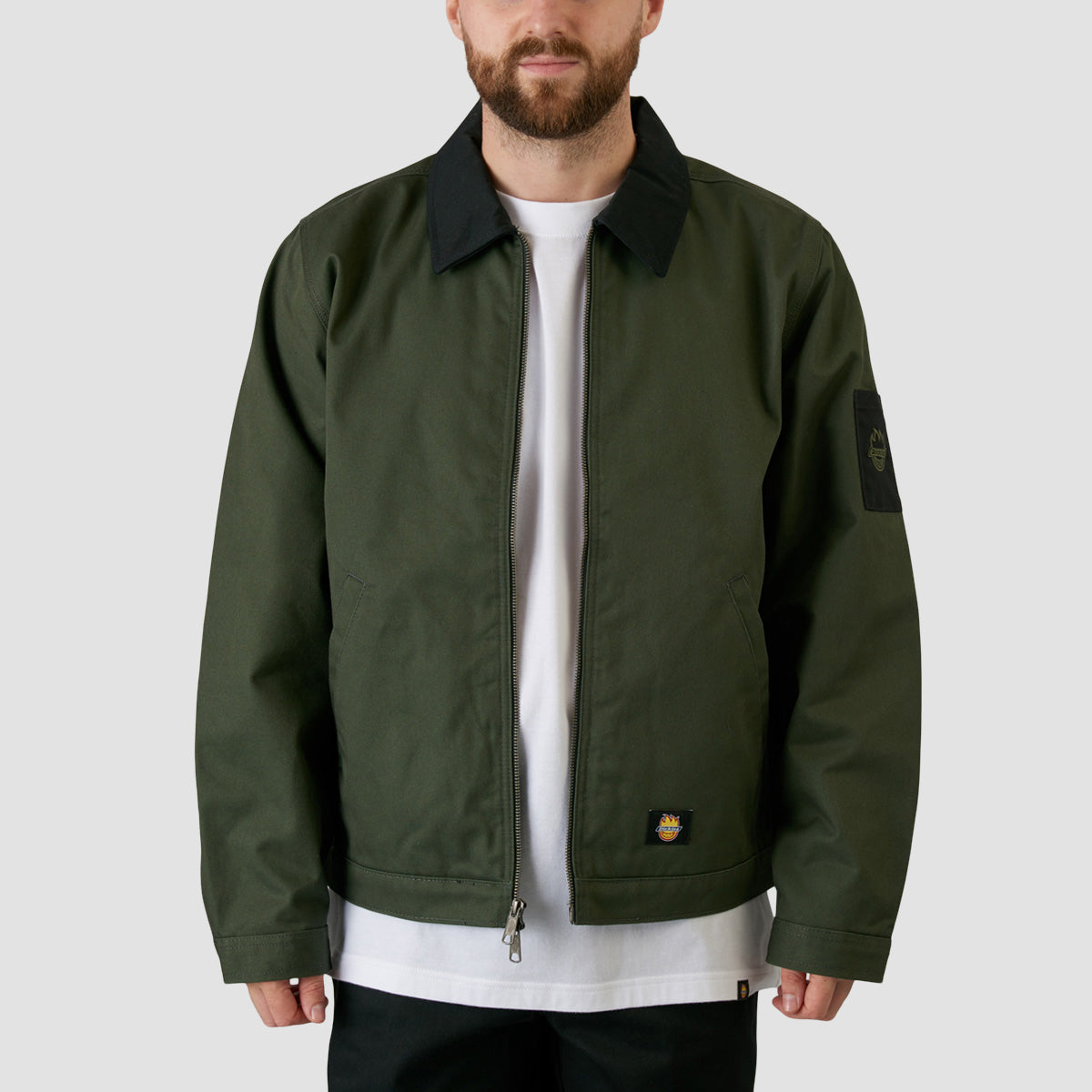 Dickies X Spitfire Jacket Olive Green