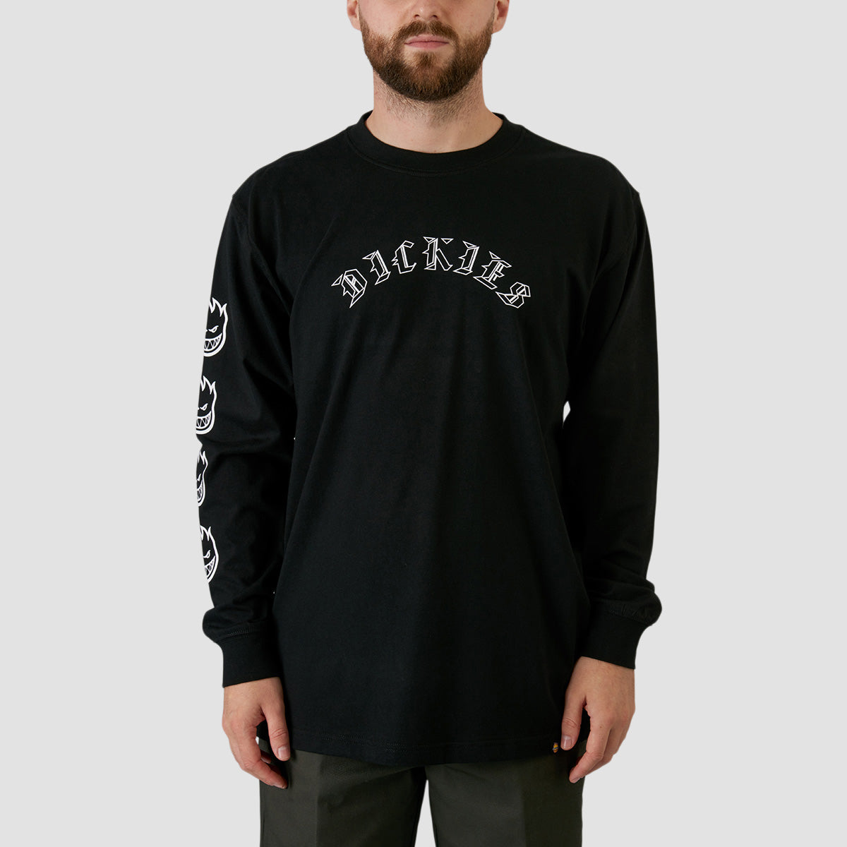 Dickies X Spitfire Longsleeve T-Shirt Black