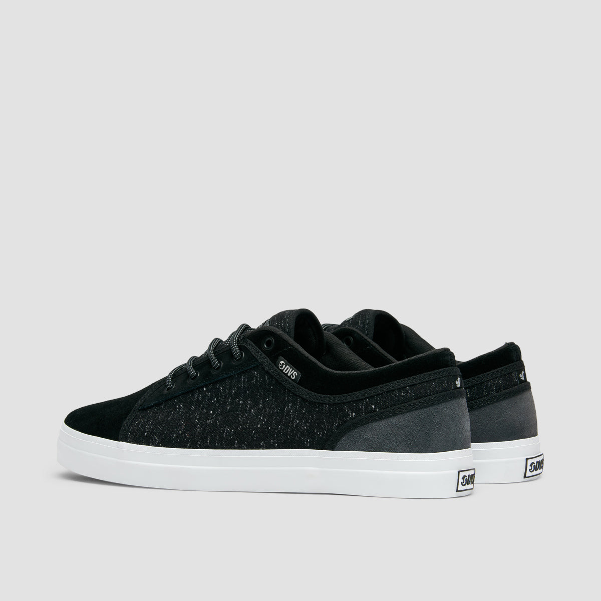 DVS Aversa+ Shoes - Black/Charcoal Textile