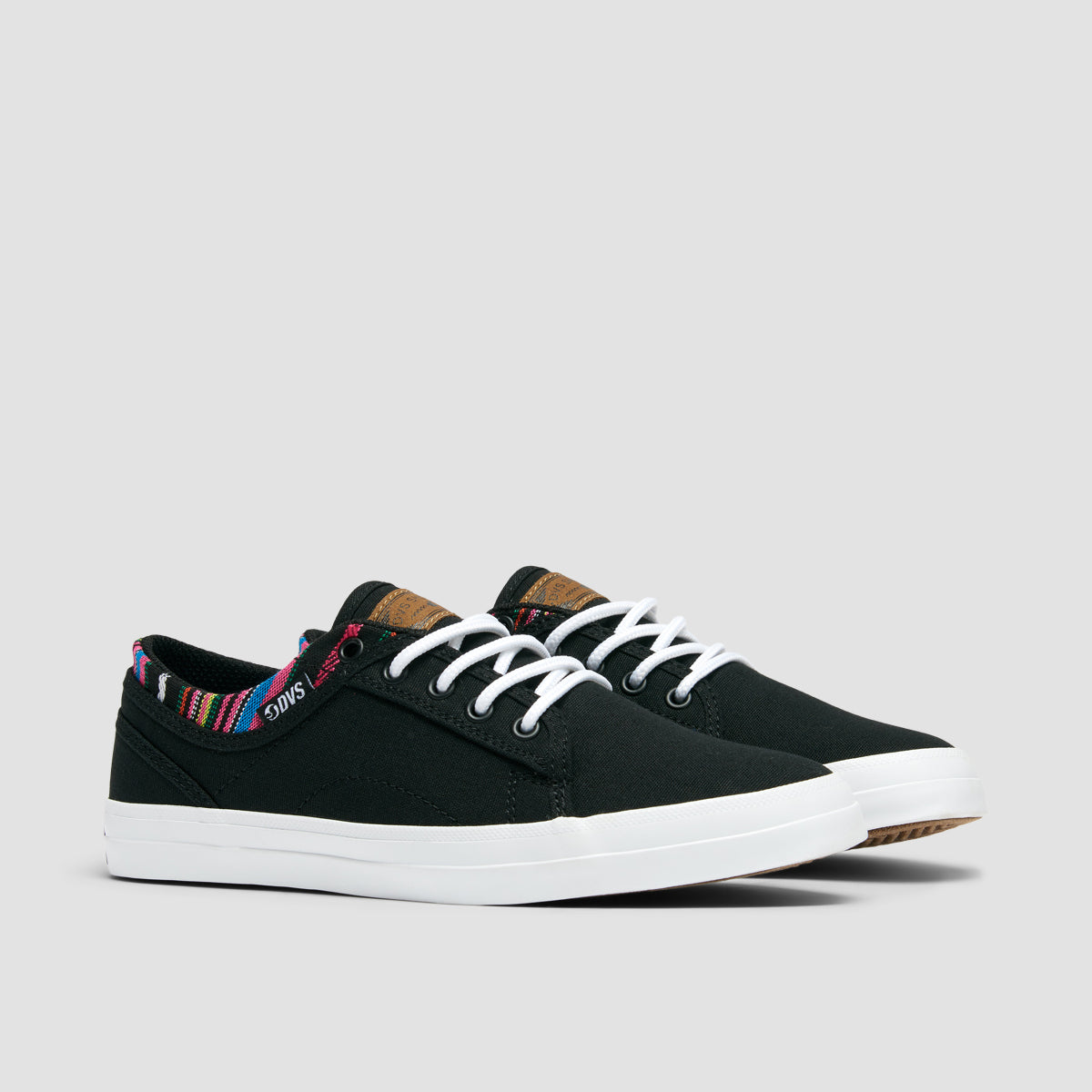 DVS Aversa+ Shoes - Black/Multi Canvas - Womens