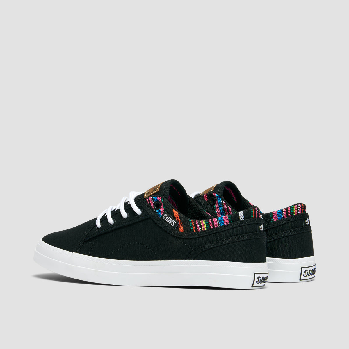 DVS Aversa+ Shoes - Black/Multi Canvas - Womens