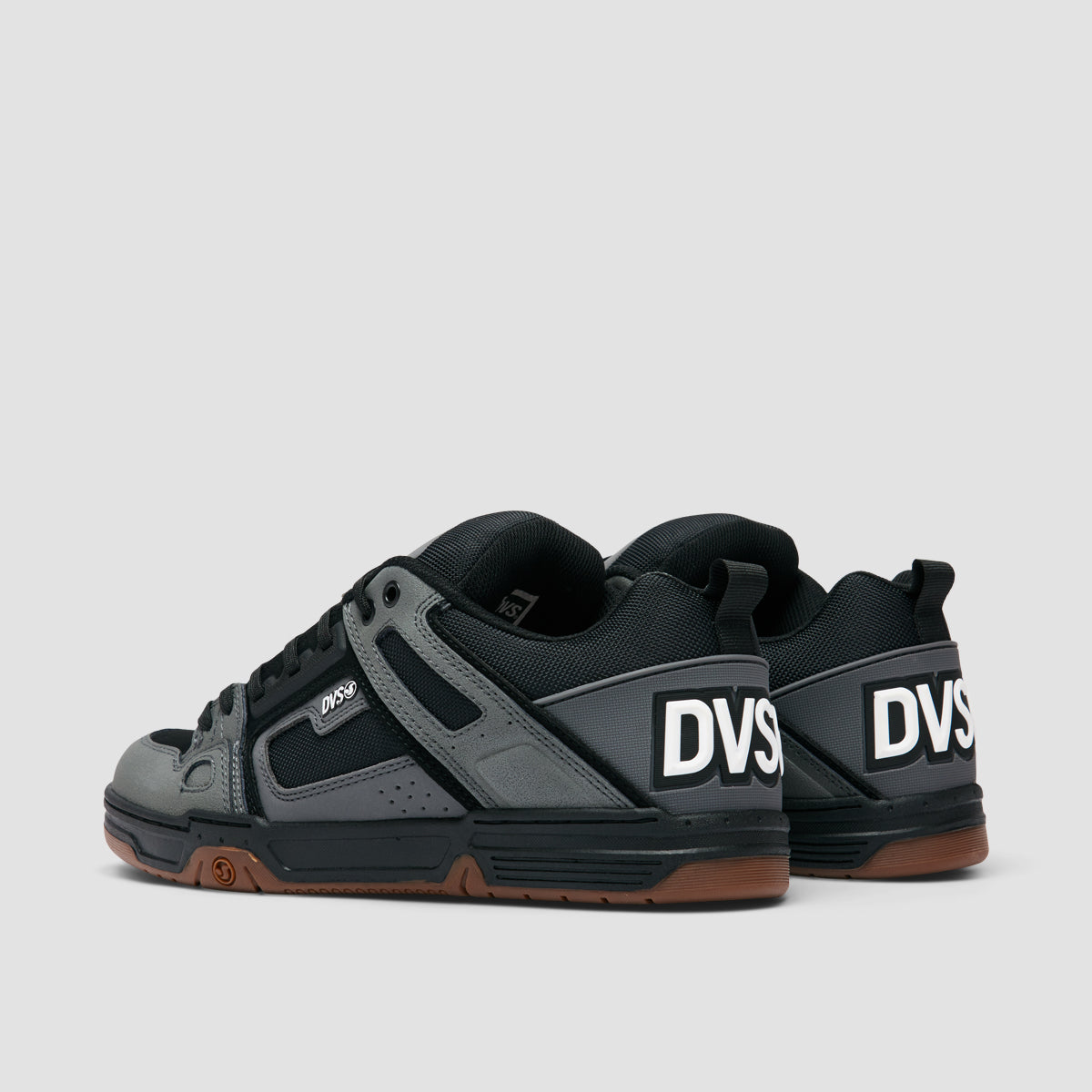 DVS Comanche Shoes - Charcoal/Black/White Nubuck