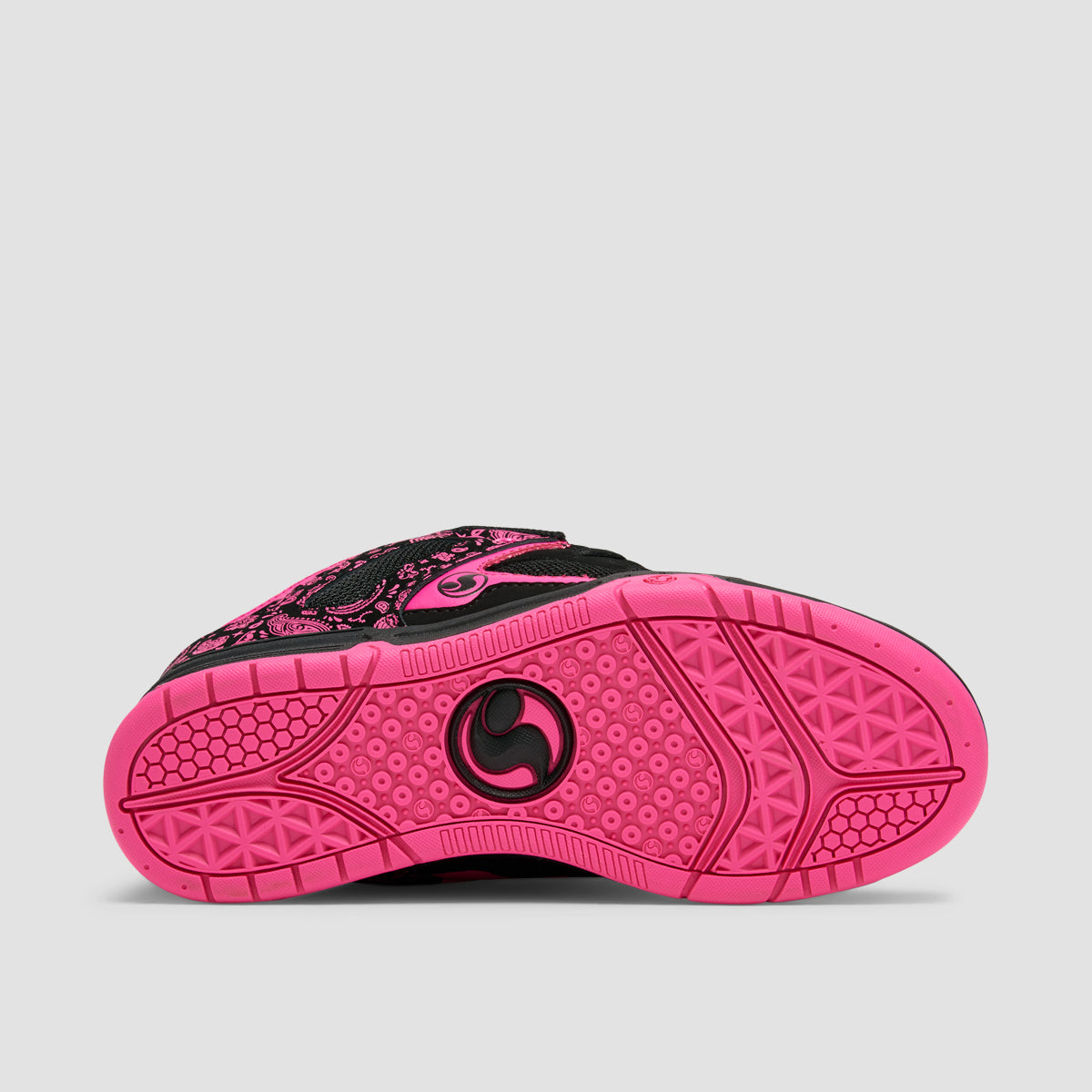 DVS Gambol Shoes - Black/Pink/Black Nubuck - Womens