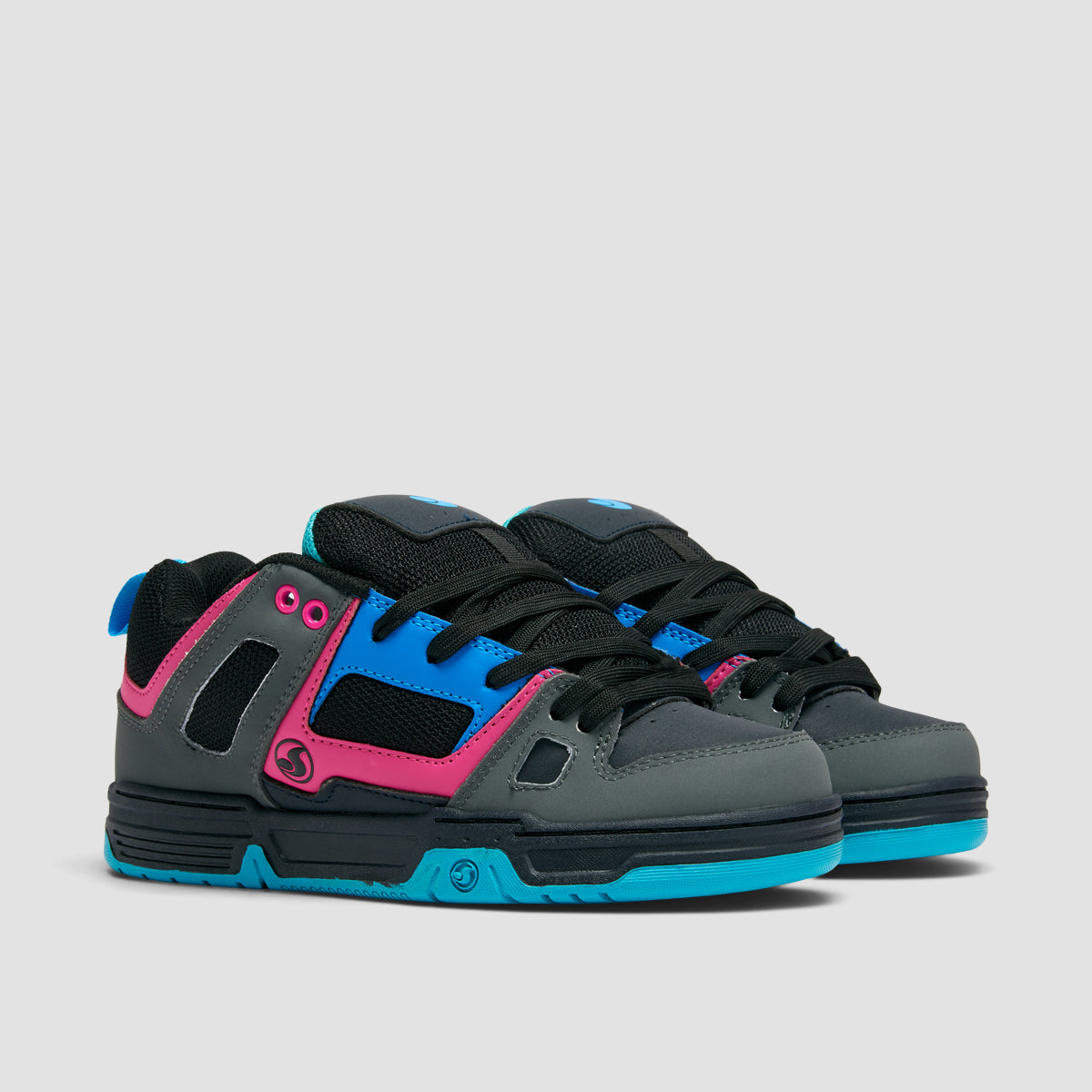 DVS Gambol Shoes - Black/Purple/Blue Nubuck - Womens