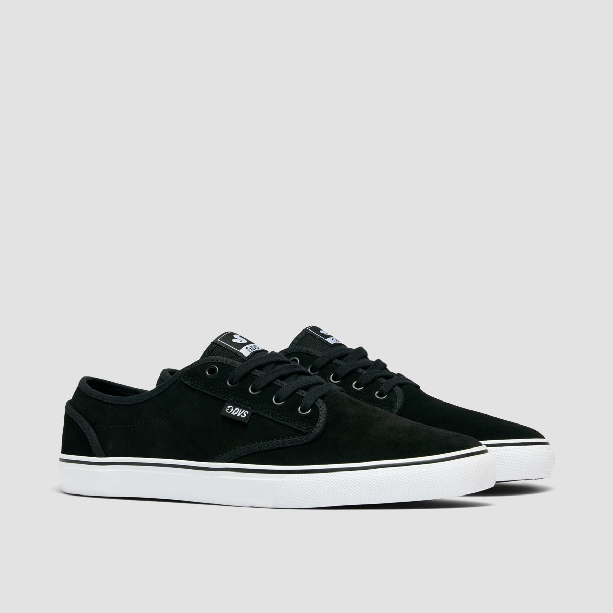 DVS Rico CT Shoes - Black/White Suede