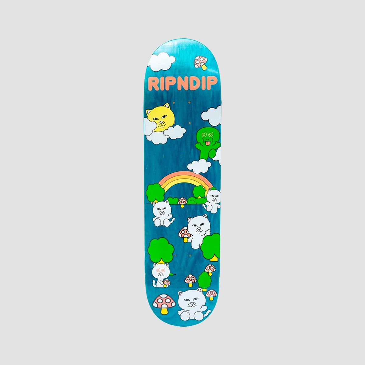 Ripndip Buddy System Skateboard Deck Blue - 8.25"