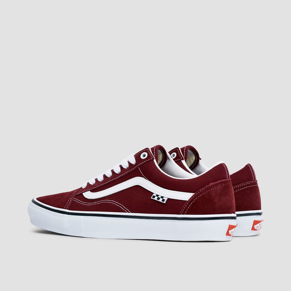 Vans Skate Old Skool Shoes - Port/True White