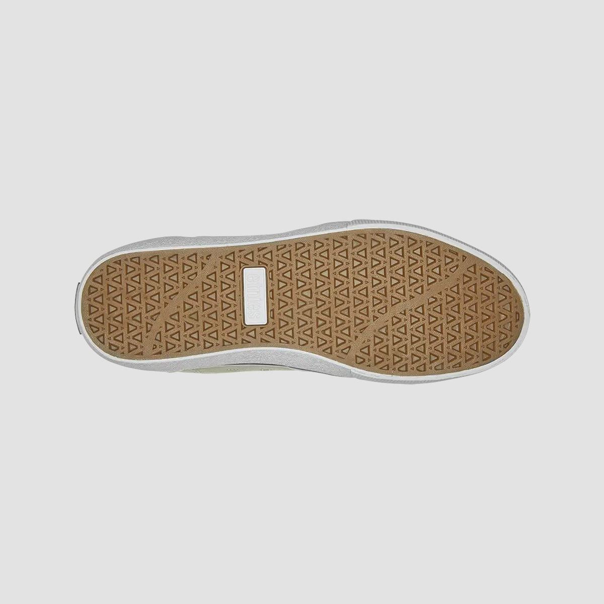 Etnies Barge LS Shoes - White/Green/Gum