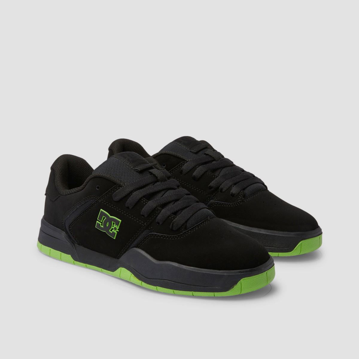 DC Central Shoes - Black/Lime Green