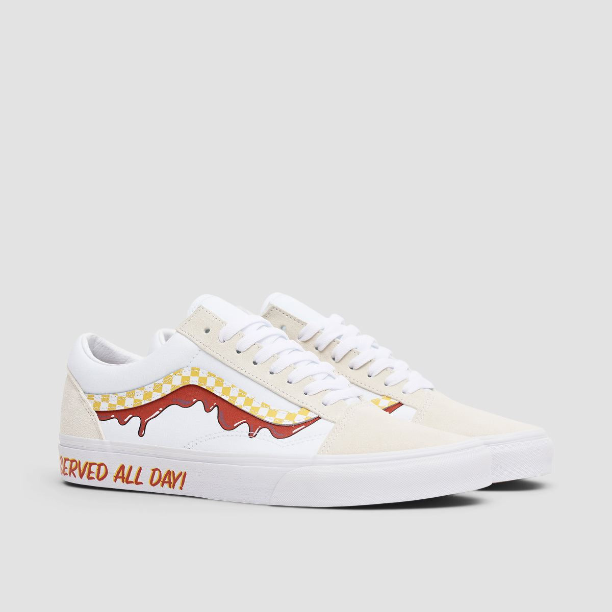 Vans Old Skool Shoes - Van Doren Special True White