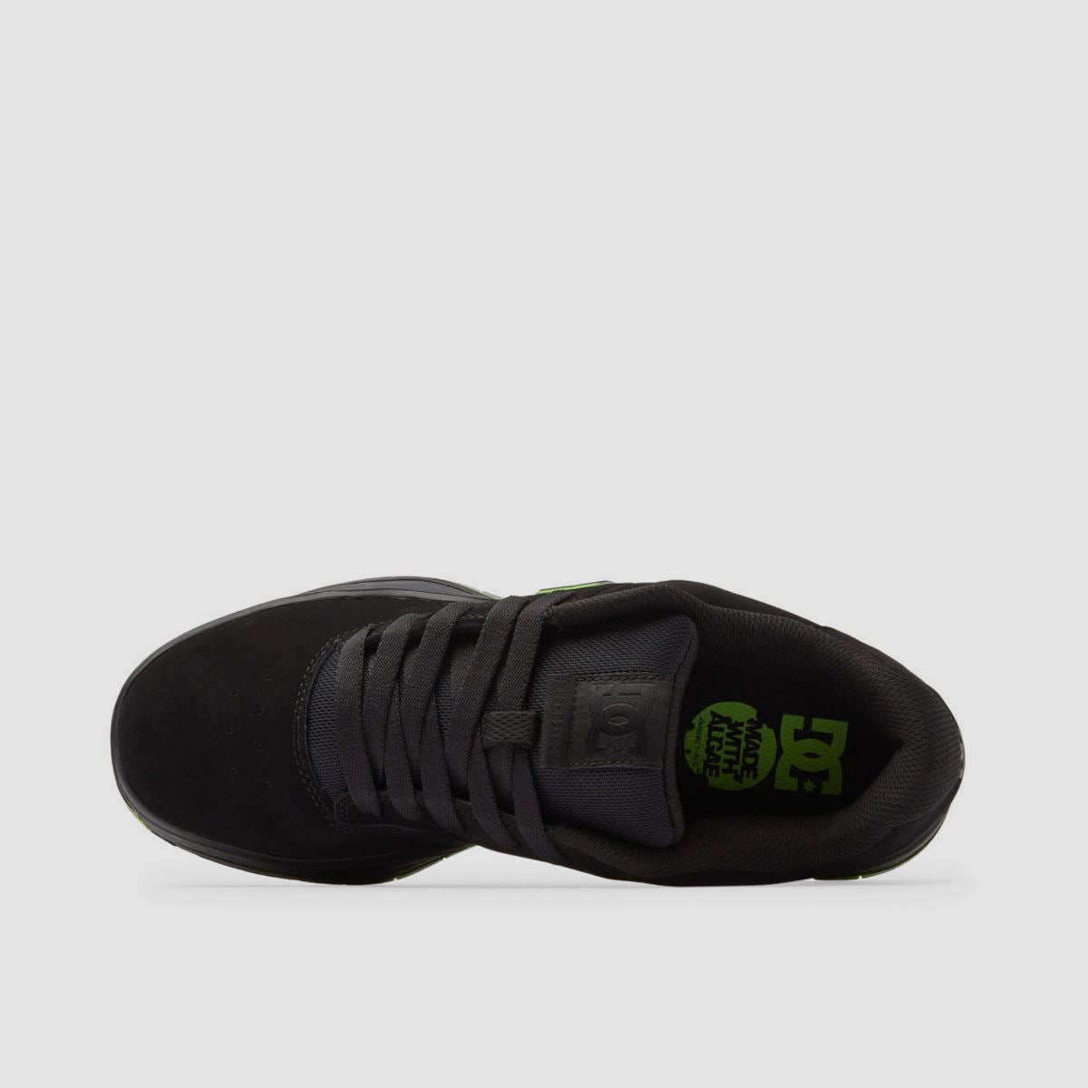 DC Central Shoes - Black/Lime Green