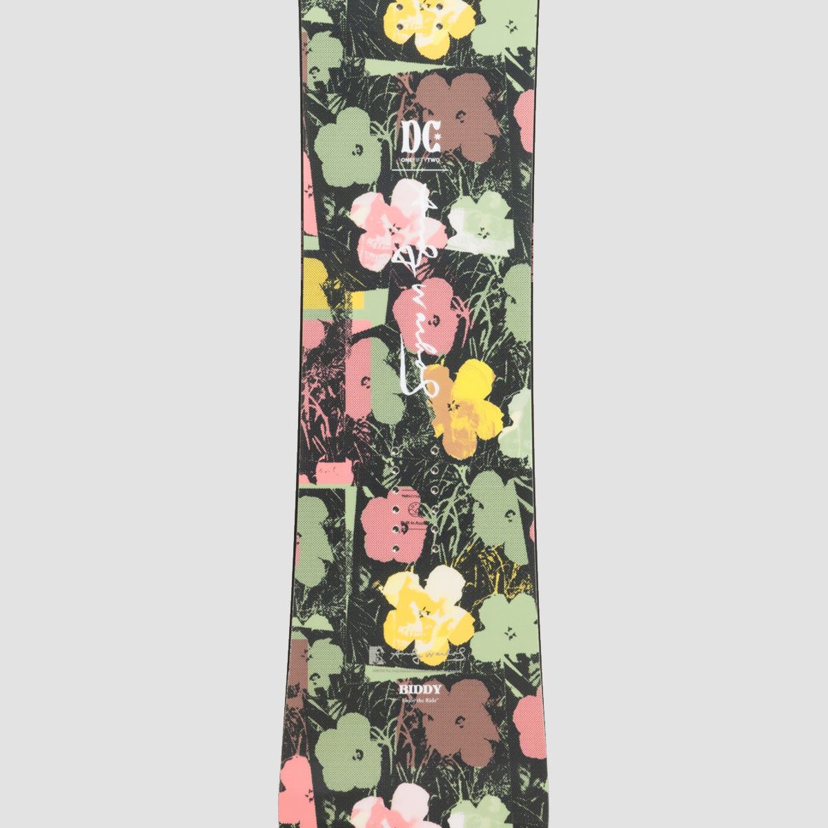 DC x Andy Warhol Biddy Snowboard In Bloom 148cm - Womens