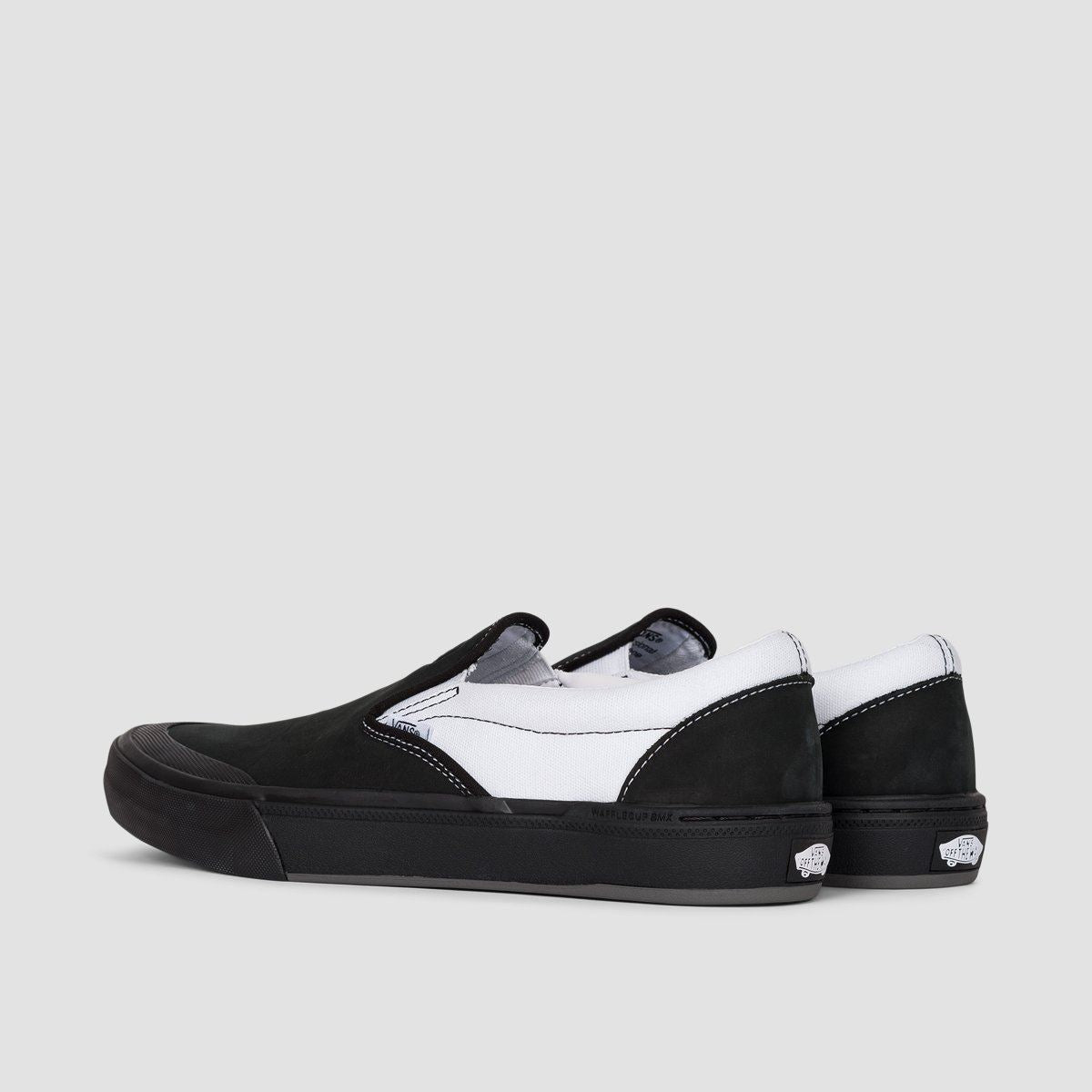 Vans Bmx Slip-On Shoes - Dak Black/White