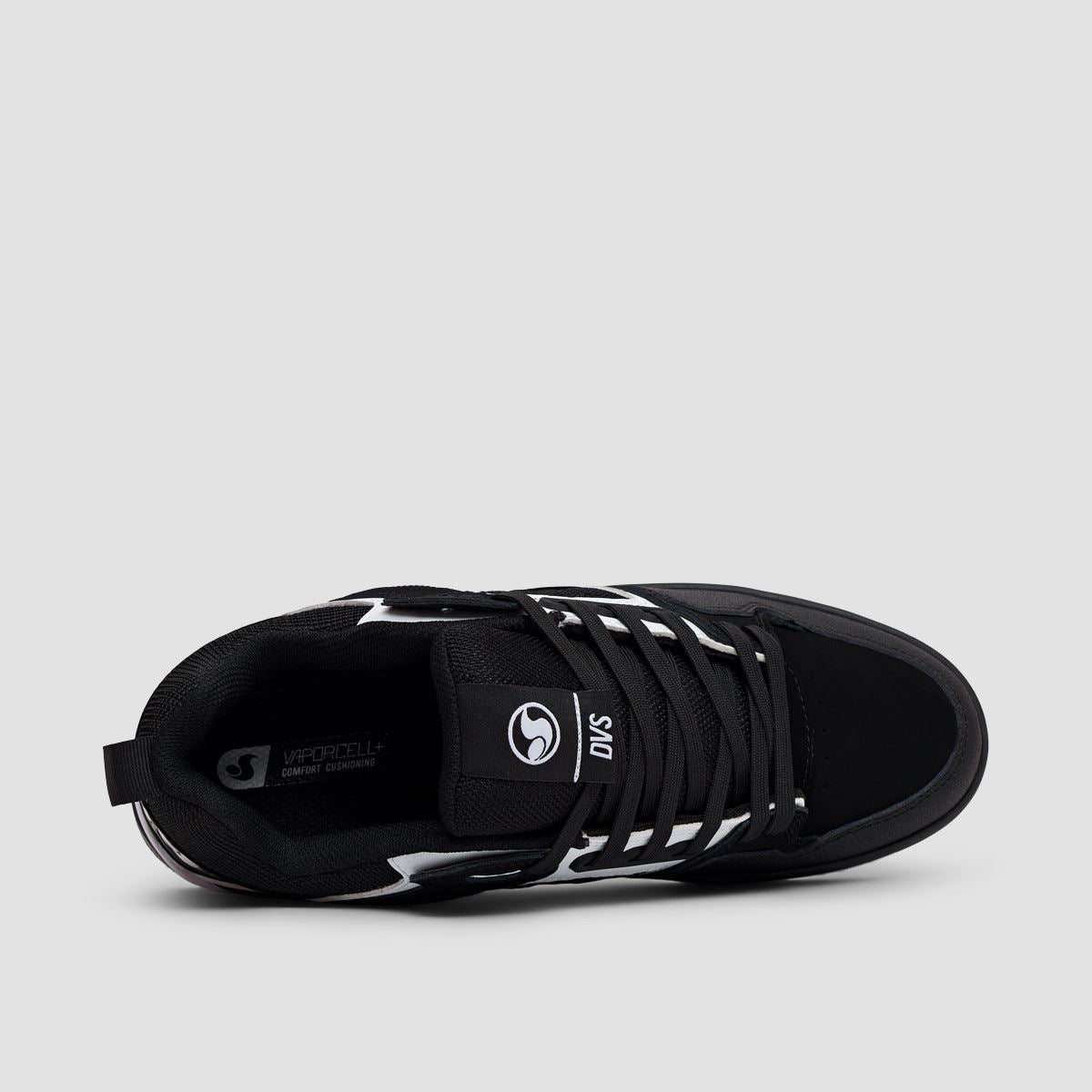 DVS Comanche 2.0+ Shoes - Black/White/Black Nubuck