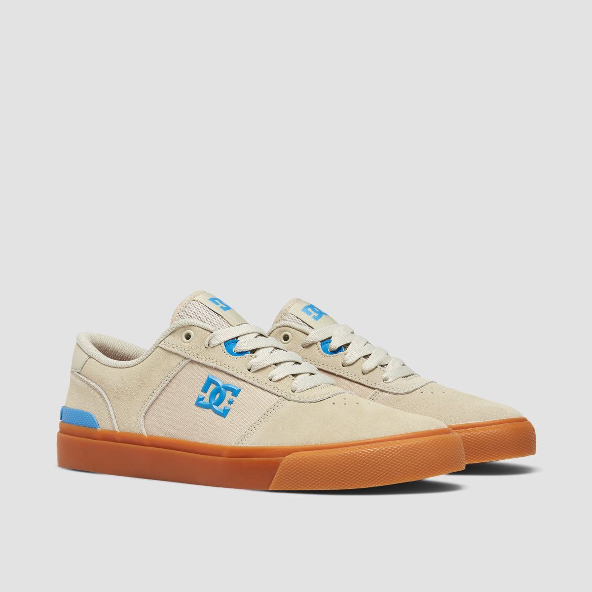 DC Teknic S Shoes - White/Gum