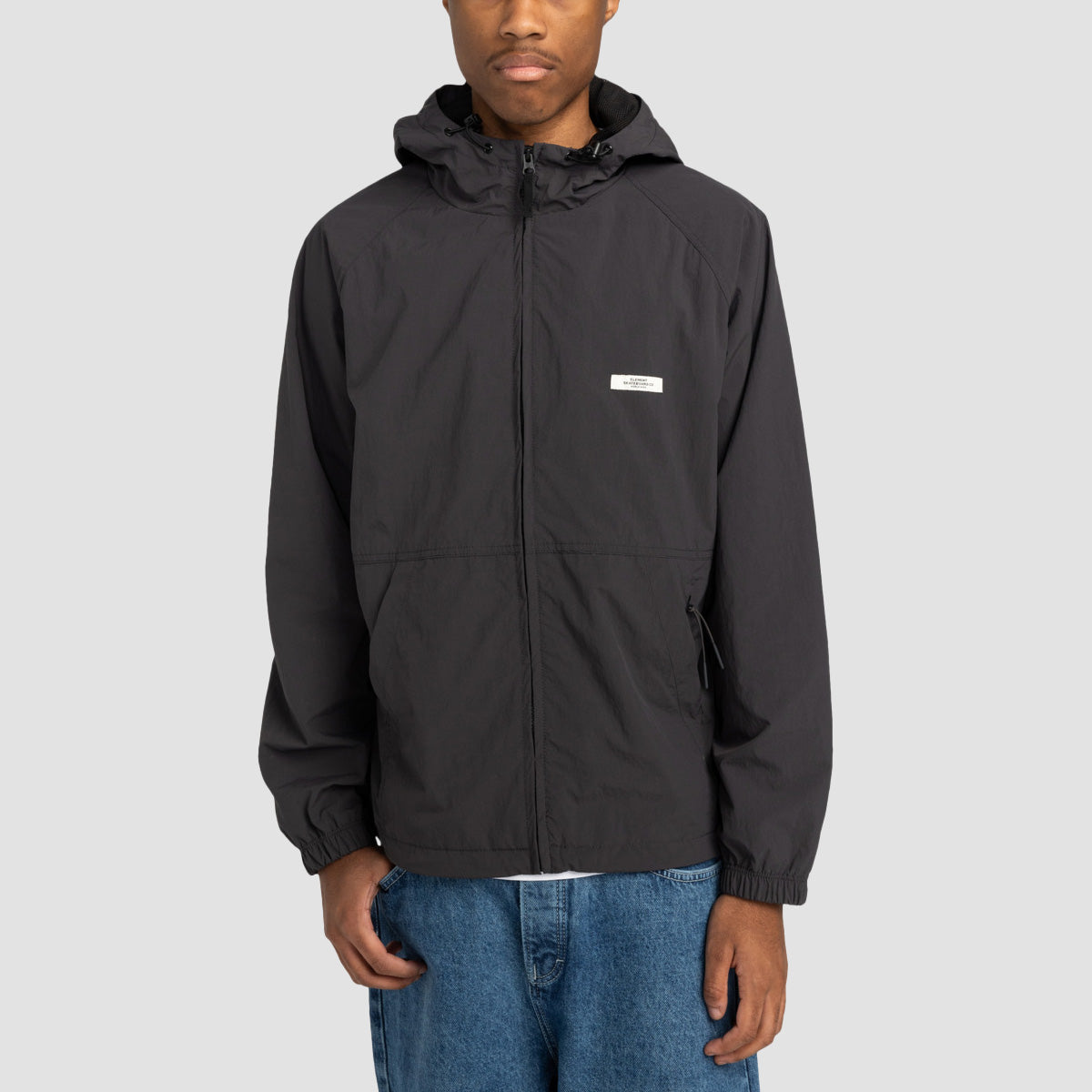 Element Alder 2.0 Windbreaker Jacket Off Black
