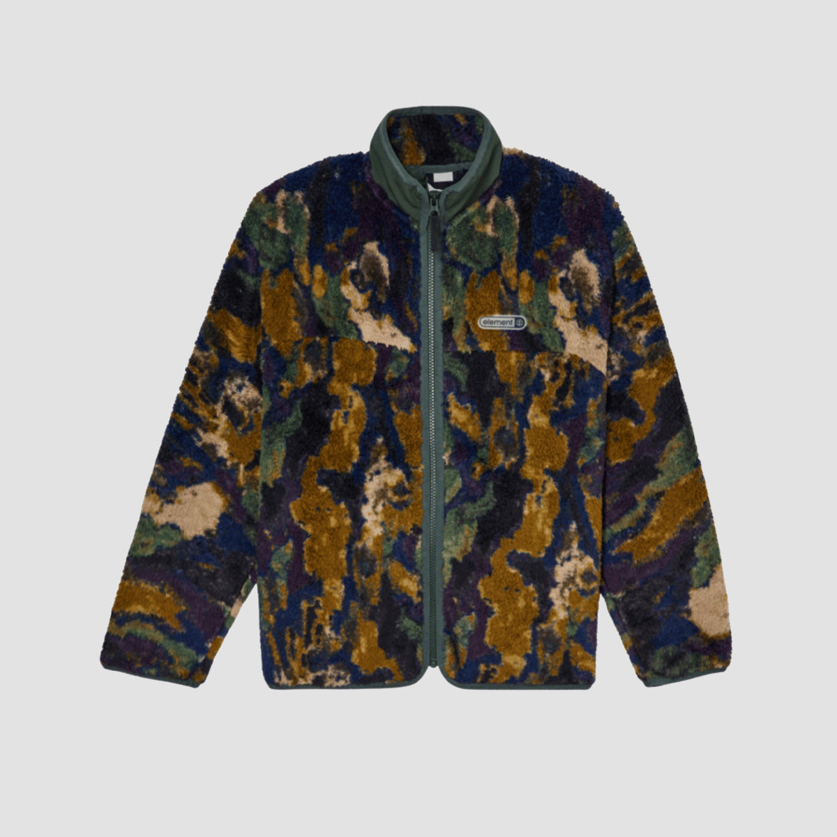 Element Classic Sherpa Fleece Jacket Bark Camo - Kids