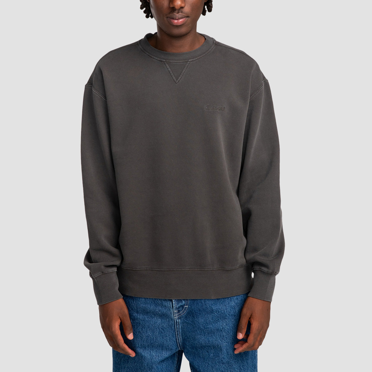 Element Cornell 3.0 Crew Sweatshirt Off Black