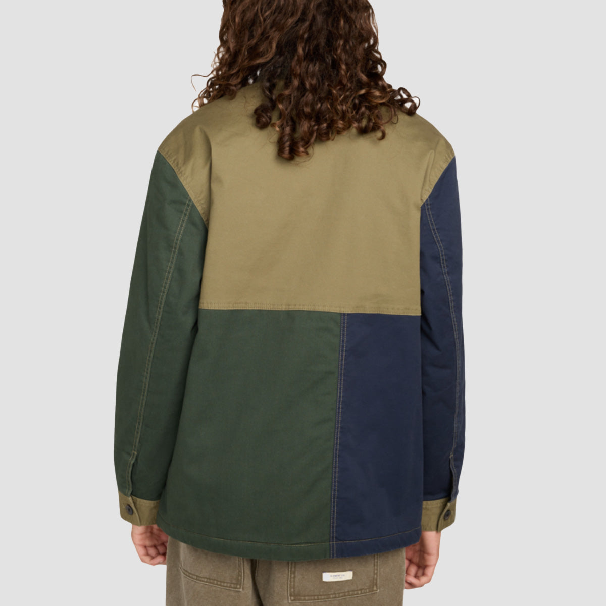 Element Crossroads Patchwork Overshirt Jacket Multicolour