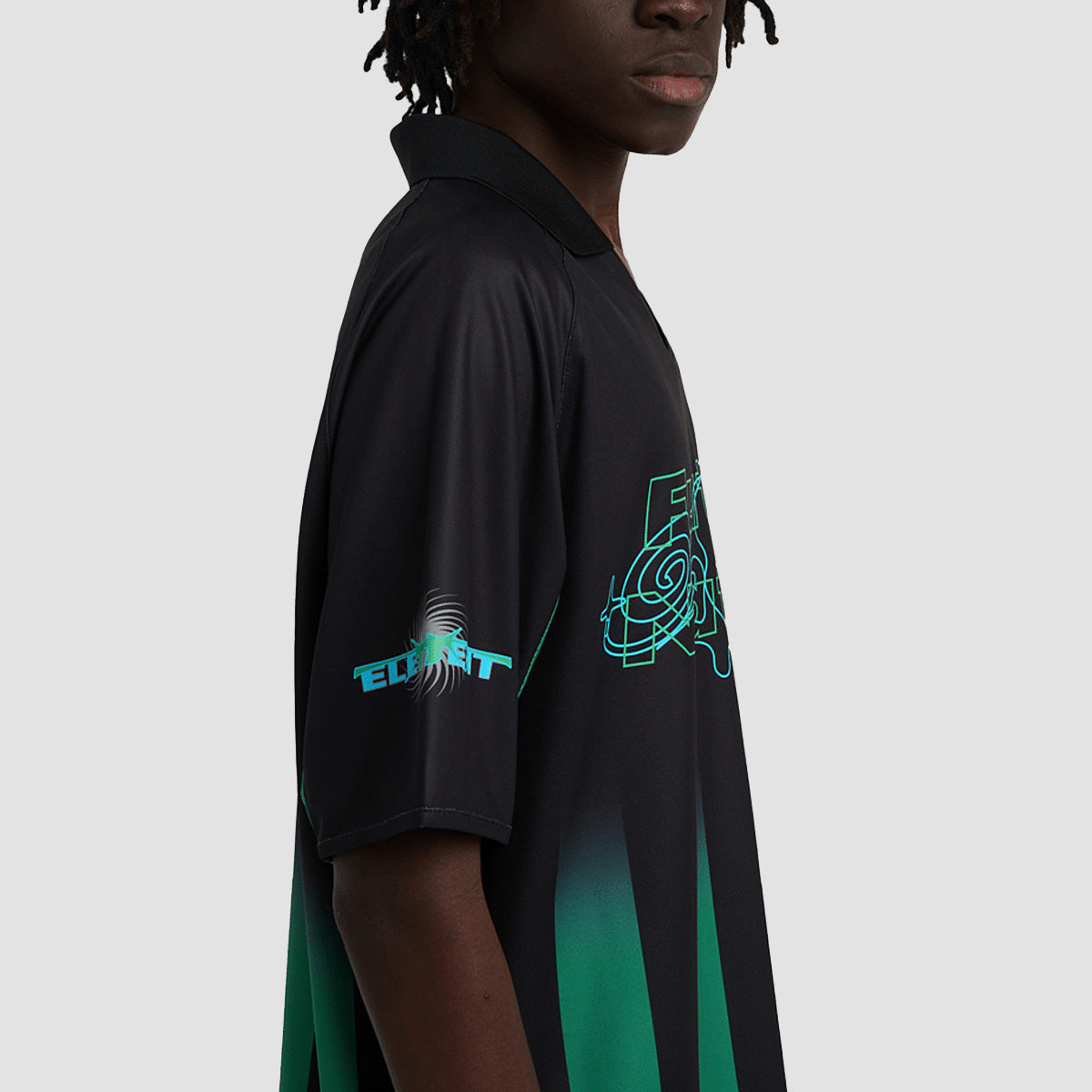 Element EAXE Soccer T-Shirt Flint Black