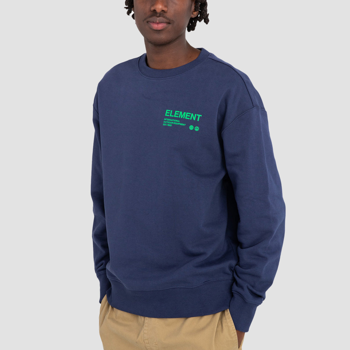 Element Equipment Crew Sweatshirt Naval Academy